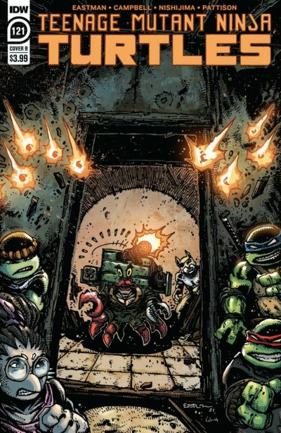 Teenage Mutant Ninja Turtles (2011) #121 NM Kevin Eastman Variant IDW