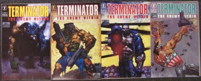 TERMINATOR ENEMY WITHIN COMPLETE 4 ISSUE SET BISLEY