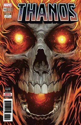 Thanos (2016) #15 VF/NM Second Printing Variant Cover Cosmic Ghost Rider
