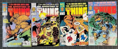 The Adventures of the Thing (1992) #'s 1 2 3 4 VF+ (8.5) Complete Lot FF
