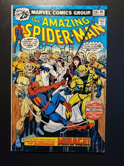 The Amazing Spider-Man #156 (1976) VG/F (5.0) 1st Appearance Mirage