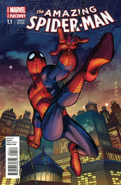 The Amazing Spider-Man (2014) #1.1 VF/NM-NM John Romita Jr. Variant Cover