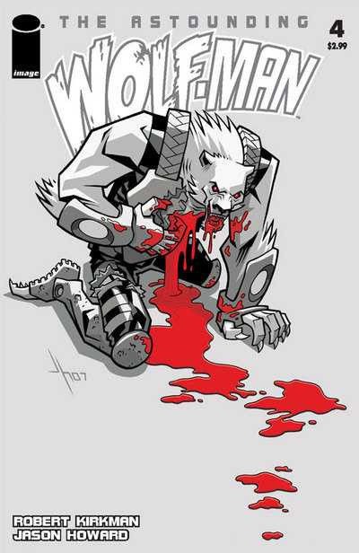 THE ASTOUNDING WOLF-MAN #4 VF ROBERT KIRKMAN IMAGE COMICS