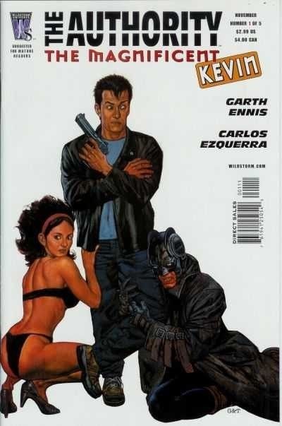 THE AUTHORITY THE MAGNIFICENT KEVIN & A MAN CALLED KEV #'s 1-5 SETS GARTH ENNIS