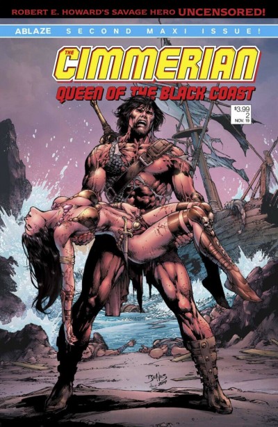 The Cimmerian: Queen of the Black Coast (2020) #2 VF/NM Crisis Parody Cover