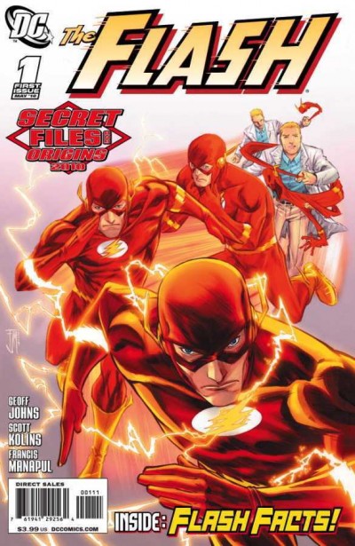 The Flash: Secret Files and Origins 2010 #1 VF/NM Geoff Johns 