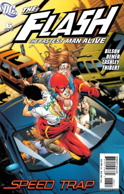 THE FLASH: THE FASTEST MAN ALIVE (2006) #6 VF/NM