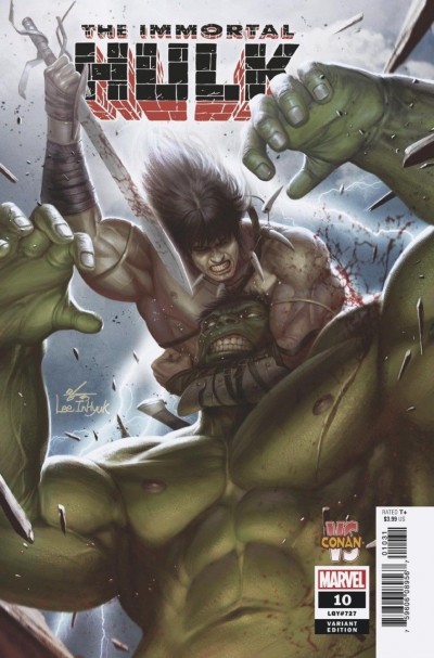 The Immortal Hulk (2018) #10 VF/NM In-Hyuk Lee Conan vs. Marvel Variant Cover 