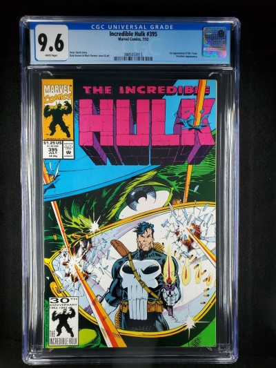 The Incredible Hulk #395 (1992) CGC 9.6 NM+ WP 1st Appearance of Mr. Frost |