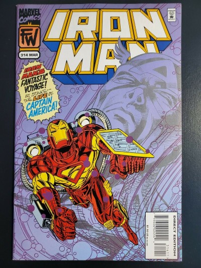 The Invincible Iron Man #314 (1995) NM (9.4) "A Date With Disaster"|