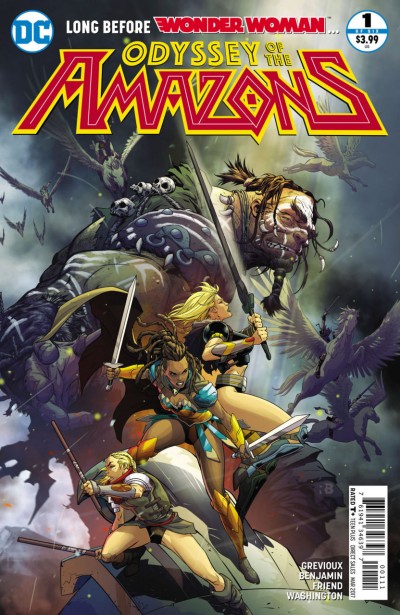 The Odyssey of the Amazons  (2017) #1 VF/NM Ryan Benjamin Cover Wonder Woman