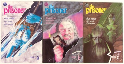 THE PRISONER #'s 1, 2 & 3 NM/NM- DEAN MOTTER 1988