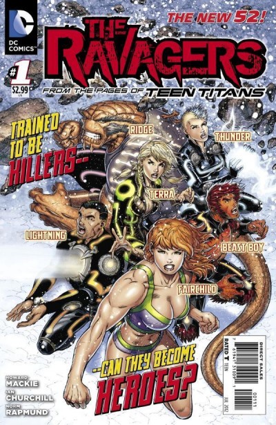THE RAVAGERS (2012) #1 NM THE NEW 52!
