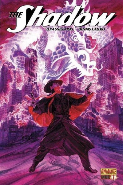THE SHADOW ANNUAL #1 VF/NM ALEX ROSS COVER DYNAMITE