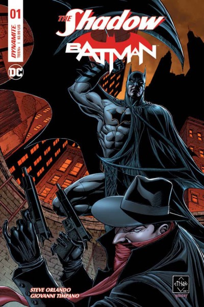 The Shadow/Batman (2017) #1 VF/NM Ethan Van Sciver Cover Dynamite DC
