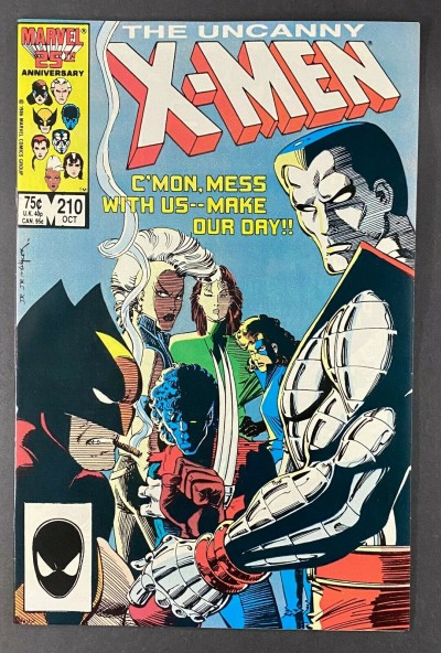The Uncanny X-Men (1981) #210 NM- (9.2) Marauders App John Romita Jr Cover & Art