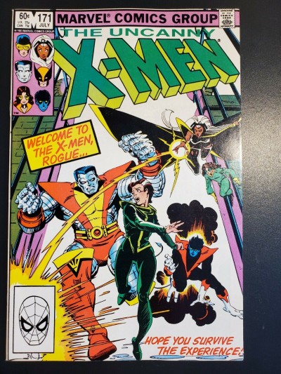 The Uncanny X-Men #171 1983 Rogue joins the X-Men|