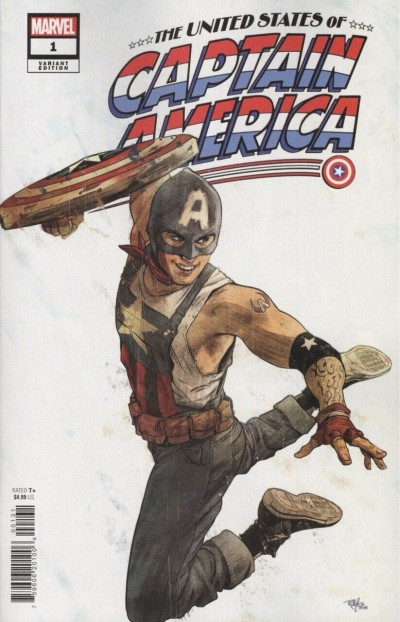 The United States of Captain America (2021) #1 NM Nic Robles 1:25 Variant Cover