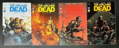 The Walking Dead: Deluxe (2020) #'s 13 14 15 16 NM Set David Finch Cover Image