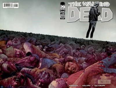 The Walking Dead (2003) #100 VF/NM 1st Negan Cover H Charlie Adlard Image Comics