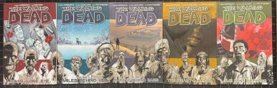 The Walking Dead Trade Paperback Lot Volumes 1 2 3 4 5 Lot of 5 VF/NM Image