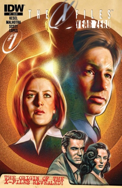 THE X-FILES: YEAR ZERO #1 VF/NM FIRST PRINTING IDW COVER A