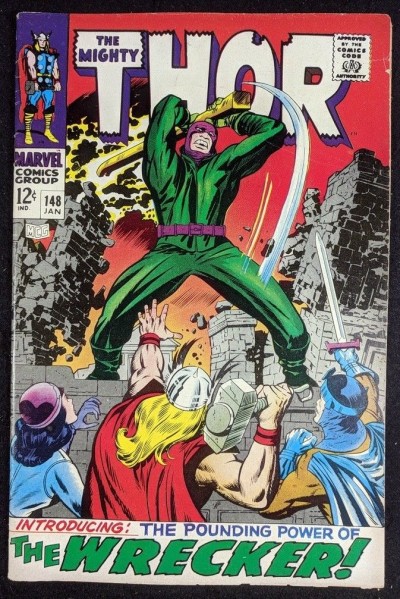 Thor (1966) #148 VG/FN (5.0) Inhumans origin part 3 of 7 1st app Wrecker