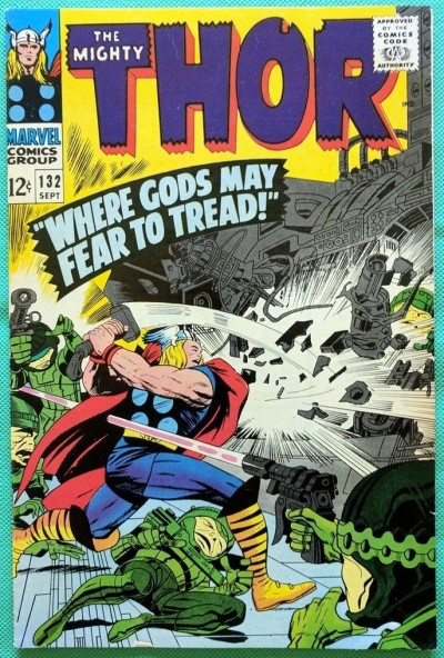 Thor (1966) #132 VF+ (8.5) 1st app EGO