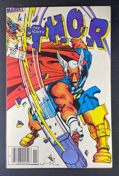 Thor (1966) #337 NM (9.4) 1st App Beta Ray Bill Walt Simonson Cover and Art