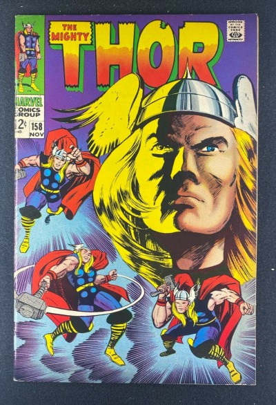 Thor (1966) #158 VF+ (8.5) Origin of Thor Retold Jack Kirby Cover & Art
