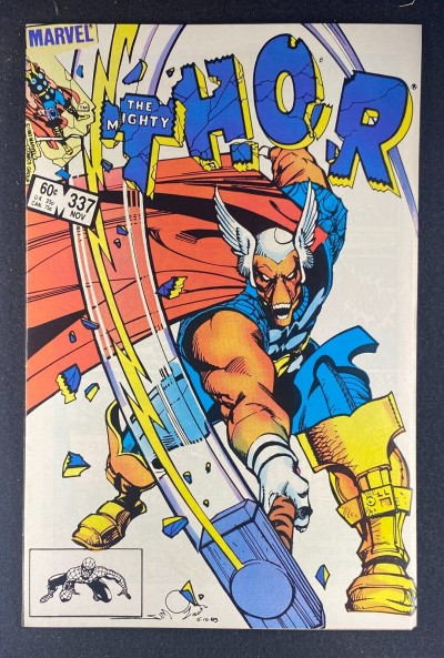 Thor (1966) #337 VF+ (8.5) Walt Simonson Cover and Art 1st App Beta Ray Bill