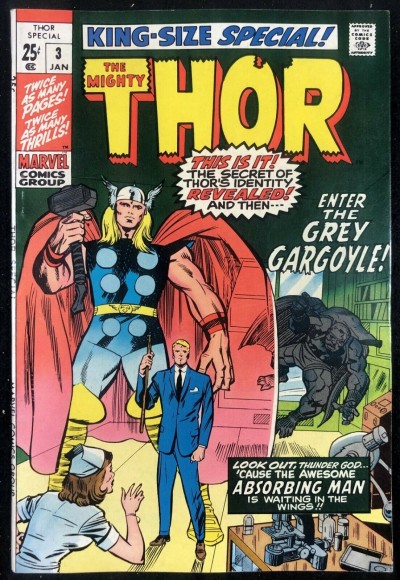 Thor (1966) Annual #3 VF (8.0) Gargoyle Absorbing Man