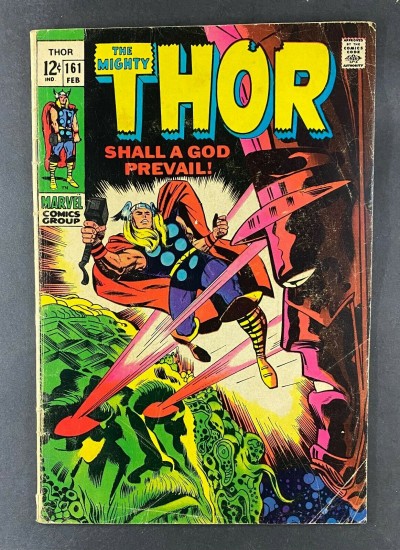 Thor (1966) #161 VG (4.0) Galactus Ego, The Living Planet Jack Kirby Art