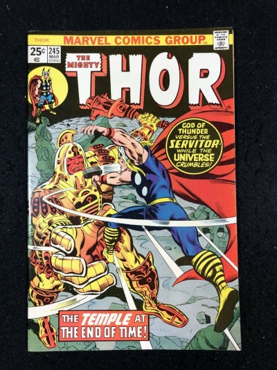 Thor (1966) #245 VF+ (8.5) vs Time Twisters