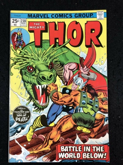 Thor (1966) #238 VF+ (8.5) vs Ulik
