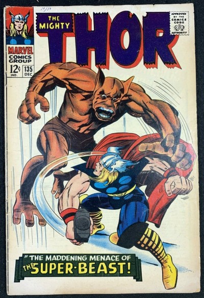 Thor (1966) #135 VG+ (4.5) Origin of High Evolutionary
