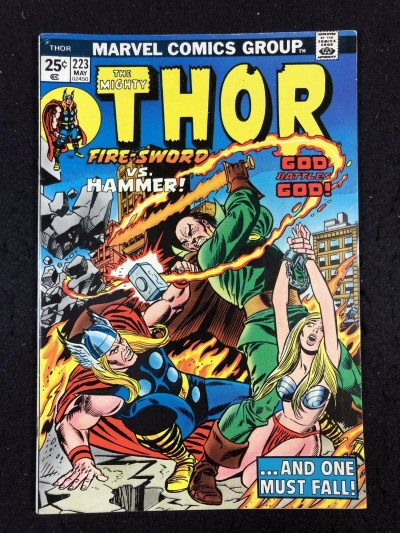 Thor (1966) #223 VF- (7.5) With Hercules & Pluto War God