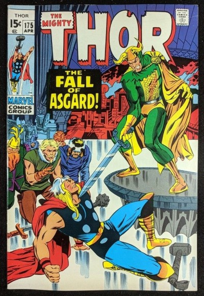 Thor (1966) #175 VF- (7.5) Loki cover
