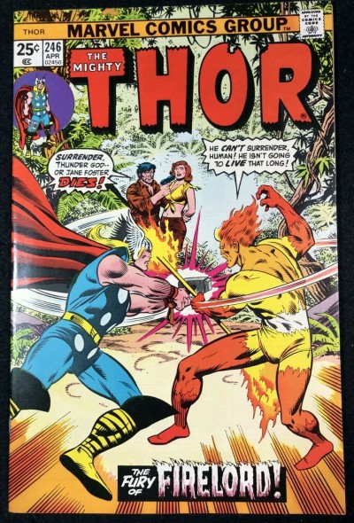 Thor (1966) #246 NM- (9.2) Firelord Cover and Story