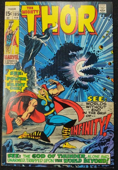 Thor (1966) #185 FN+ (6.5) 1st Appearance The Guardian / Infinity John Buscema