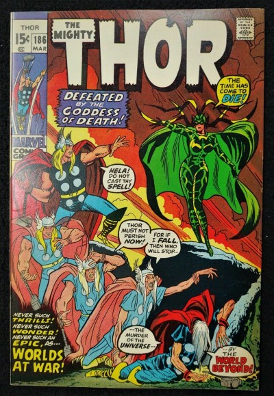 Thor (1966) #186 VF- (7.5) Hela John Buscema