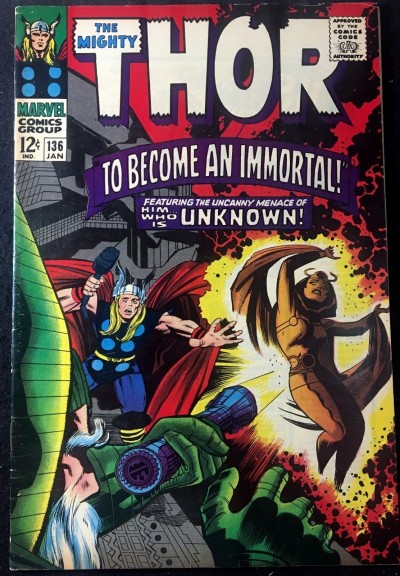 Thor (1966) #136 FN/VF (7.0) Re-Intro Lady Sif