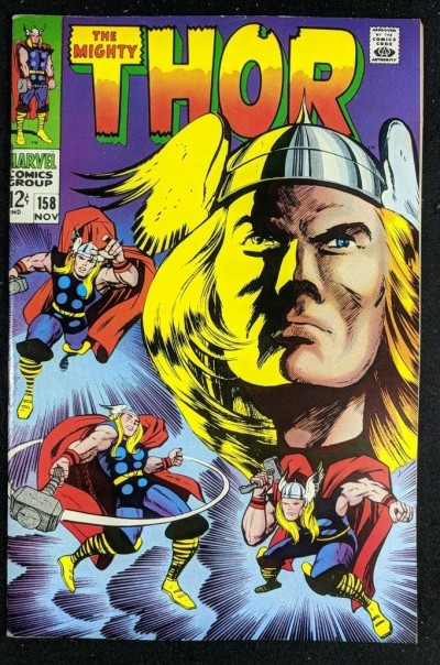 Thor (1966) #158 VF- (7.5) origin Donald Blake part 1 of 2