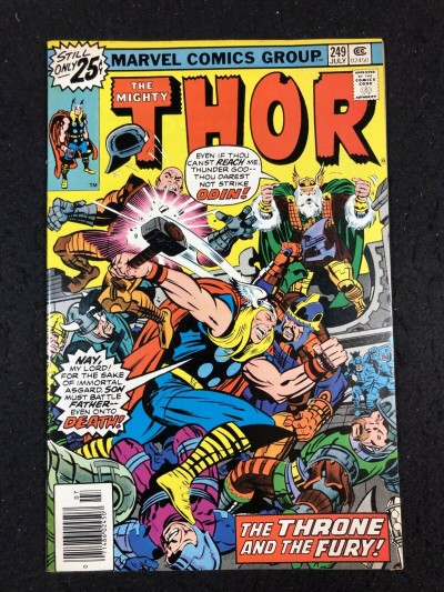 Thor (1966) #249 VG/FN (5.0) versus Mangog