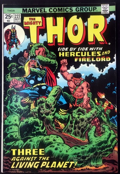 Thor (1966) #227 FN/VF (7.0) Galactus Firelord & Hercules vs Ego