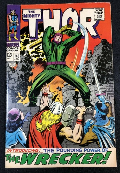 Thor (1966) #148 VF+ (8.5) 1st app Wrecker Inhuman Origin part 3 of 7