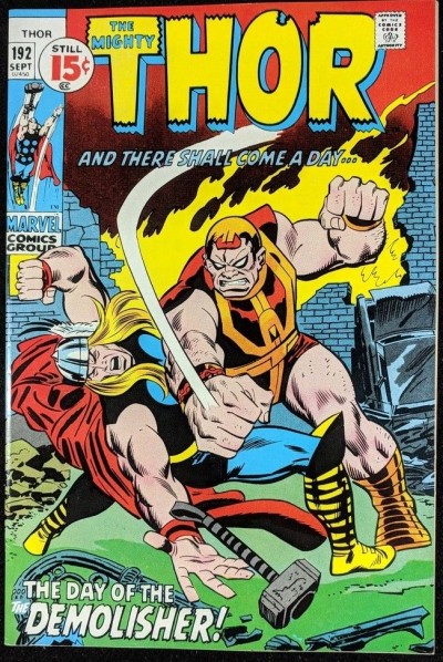 Thor (1966) #192 VF- (7.5) vs Durok the Demolisher