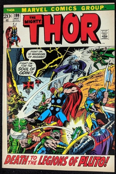 Thor (1966) #199 FN/VF (7.0) 1st app Ego-Prime