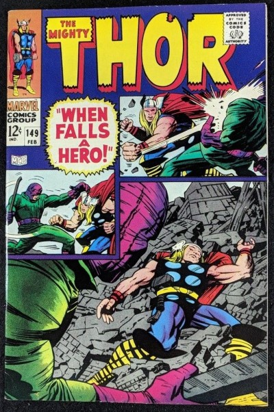 Thor (1966) #149 VF+ (8.5) Inhumans origin part 4 of 7 