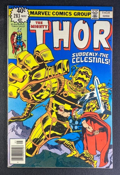 Thor (1966) #283 VF (8.0) Celestials John Buscema Cover & Art